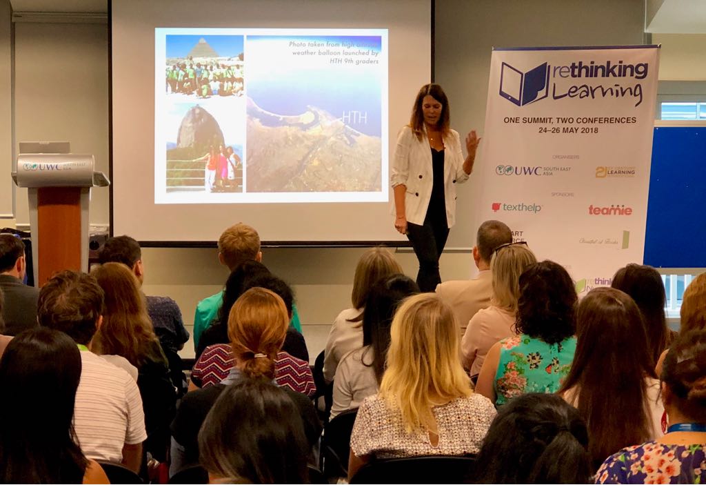 21cli's tweet photo. #RTL18 has kicked off with @danielsmelissa at @uwcsea_dover #deeperleaning #pbl https://t.co/Y9XoIbYuav