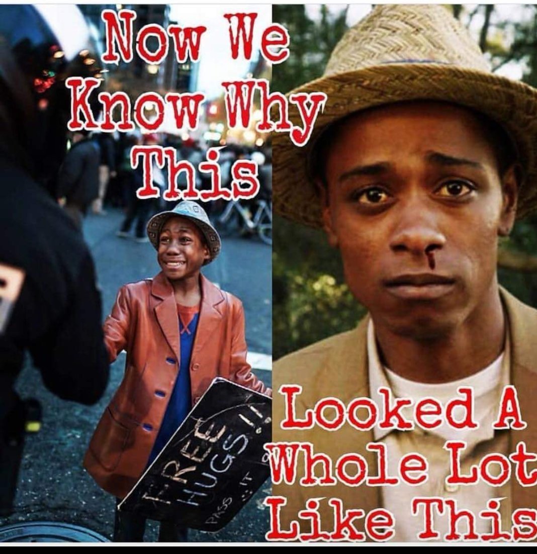 Believethekidz's tweet photo. So may people failed these kids and continue to fail them now. They were part of hippy music festivals. And called them #harttribe and family. Called mucisians uncles. Often on stage wearing costumes and painted. Paraded around like animals. #Devonte always wore a free hug sign https://t.co/Uy4Dlqtocu