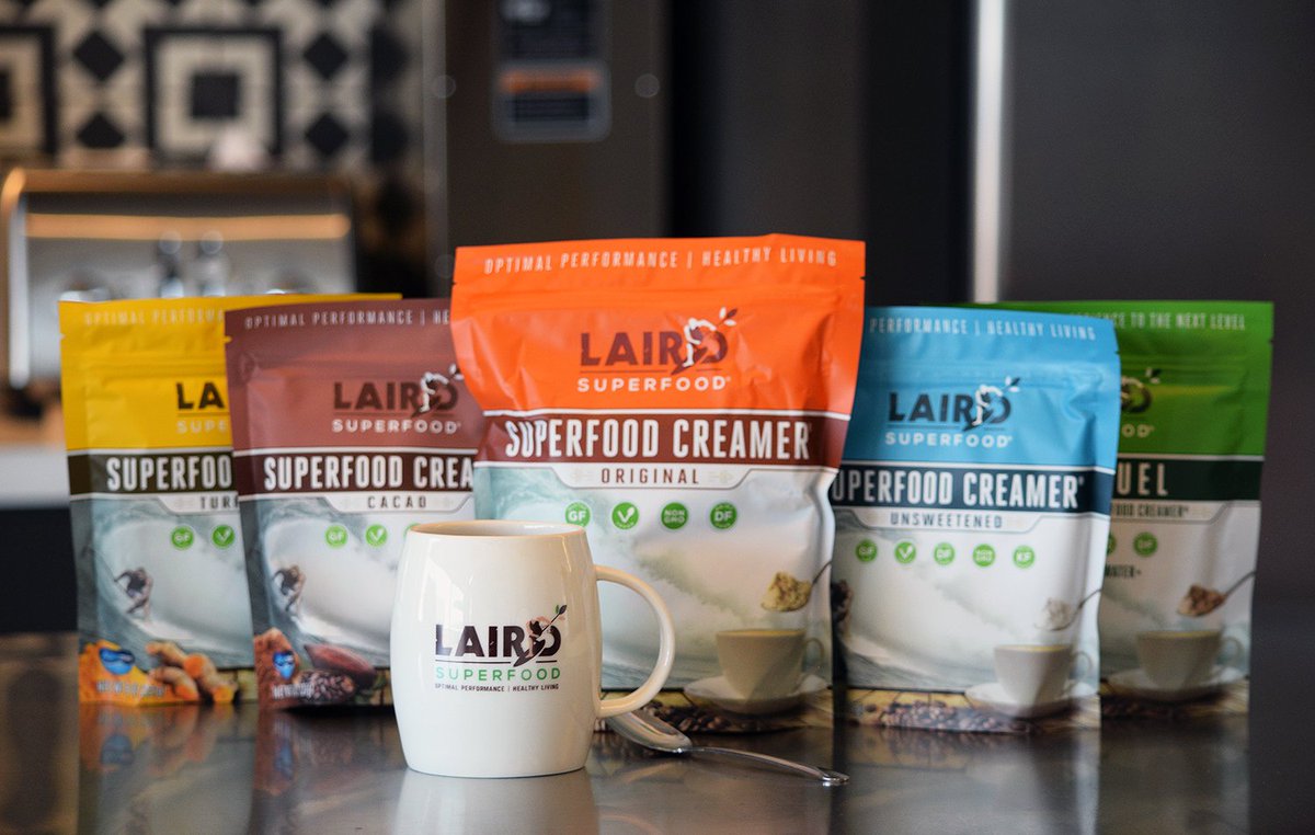 Coffee, ENHANCED 🙌☕ Loved trying <a href="/LairdSuperfood/">Laird Superfood</a>'s #vegan creamers. More proof that you don't need dairy to enjoy a great cup of coffee.