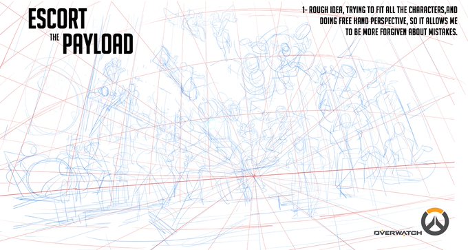 Some of you were curious about the sketch process, so here we go :). 
