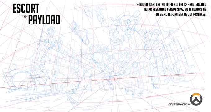 Some of you were curious about the sketch process, so here we go :). 