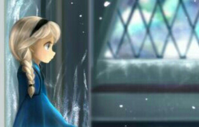 Staying locked in her room was what was best for her that's what she has always been told until she was able to control her powers she wasn't allowed to leave.