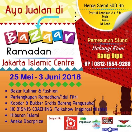 JICRadio's tweet photo. Nyok, yang mau dagang. https://t.co/rRB4iHXuaB