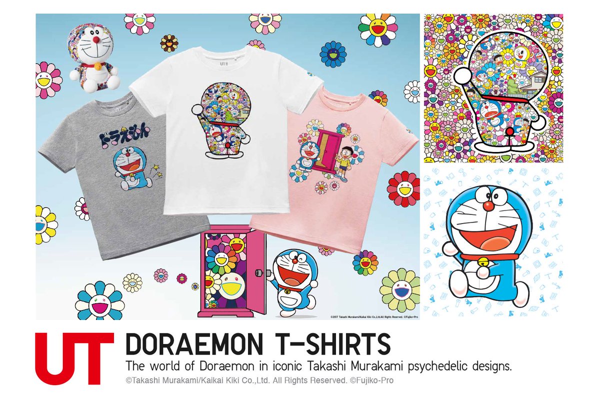 doraemon murakami uniqlo