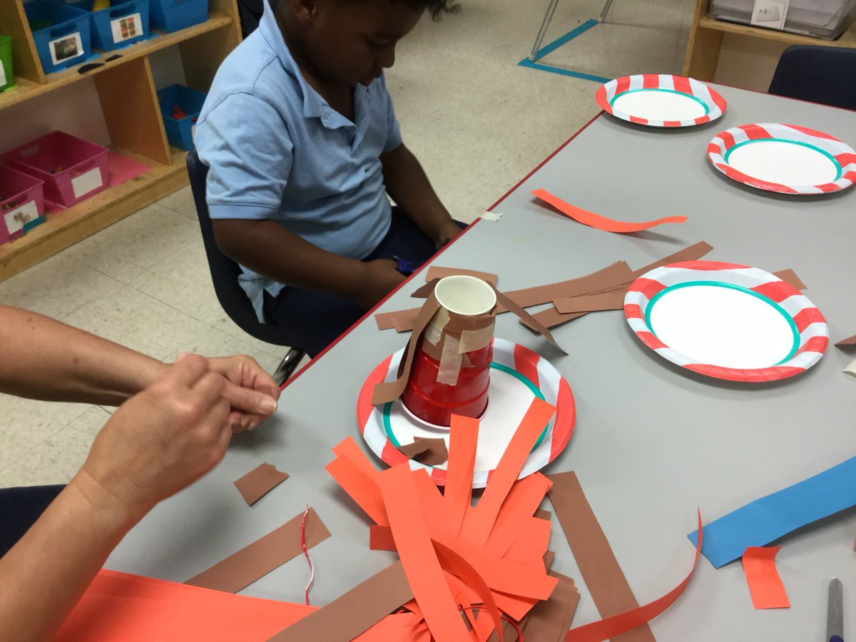 JacksontheTeach's tweet photo. Step 2- Create individual volcanoes using open ended materials. #studentledlearning #nisdppcd @NISDPassmore https://t.co/fJGjpaev6o