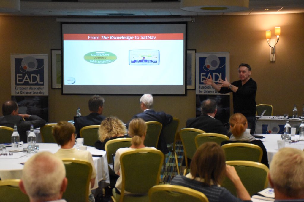 MyEADL's tweet photo. Day 2 of the @MyEADL conference has started and Gerry Griffin of @skillpill explains “How to create a best in class micro learning system.” #EADL #microlearning https://t.co/1fzVF8IkV4