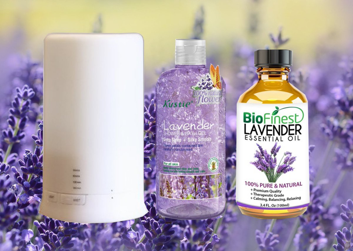 biofinest's tweet photo. TGIF! Know of anyone that loves Lavender? Send them BioFinest Relaxing Lavender Aromatherapy Gift Set now! The gift set contains 1 Lavender Essential Oil in 100ml, 1 Premium Glass Dropper, 1 Lavender Flower Petals Shower Gel and 1 A2 (100ml) MUJI Ultrasonic Aroma Diffuser. https://t.co/HGFUCZXYk0