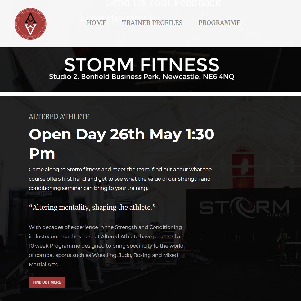 GoodDayOrganics's tweet photo. Join GDO Men's Range Ambassador Richie Culverwell for the open day of his new fight training programme Altered Athlete, for developing athletes competing in combat sports.

1.30pm Saturday 26th May.
Storm Fitness, Studio 2, Benfield Bus Park, Newcastle, https://t.co/wK8PlkBUYt https://t.co/Q33AFG9kH6