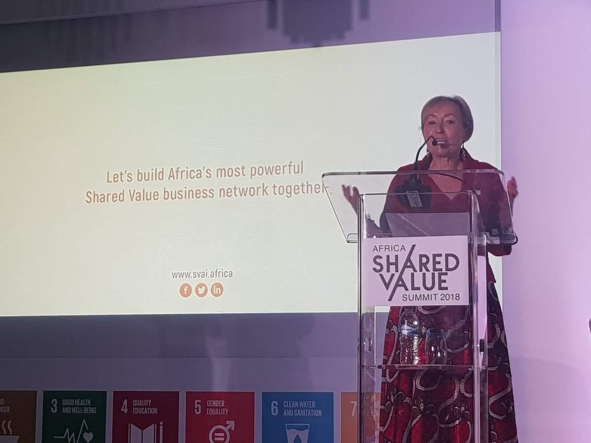 <a href="/AfricaSVS/">Africa Shared Value Leadership Summit</a> <a href="/TiekieB/">Tiekie Barnard</a> #africasvs #profitwithpurpose announcing the Africa Shared Value Initiative!!!