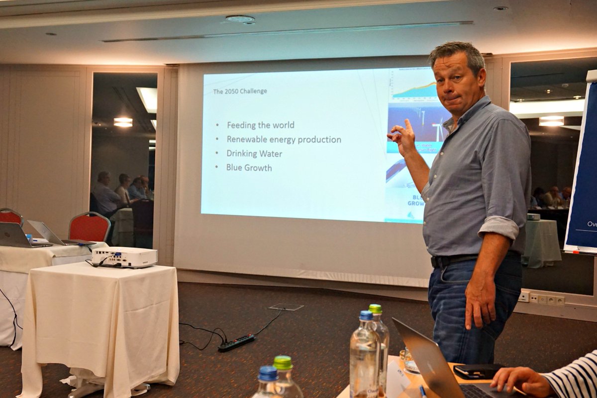 psuurone's tweet photo. #EFARO Brussels. Dr Sigi Gruber, Head of Unit at the Marine Resources (European Commission) describes the future "Horizon Europe" program. One area of interest will be the "Whole value-chain approach to eliminate fisheries waste". @LukeFinlandInt and Luc will work on this area. https://t.co/3J8CfQ4RaU