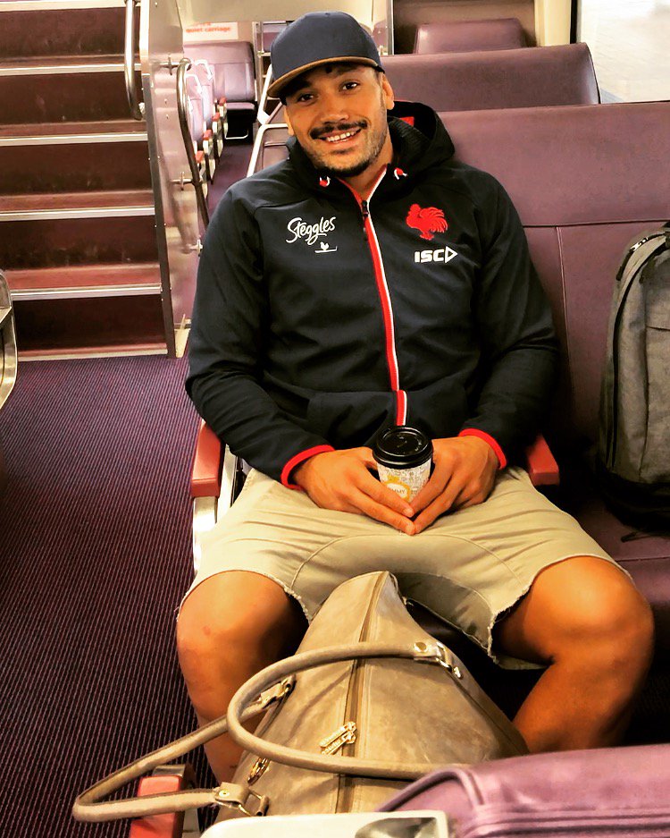 mattlogue7's tweet photo. Thanks to @sydneyroosters prop Zane Tetevano for sharing his story in Saturday’s @telegraph_sport. Zane catches the train from Gosford to Sydney most days for training and some matches. It’s a long commute, but it’s a sacrifice he is willing to make for his young family. https://t.co/xDrEvM5Kln