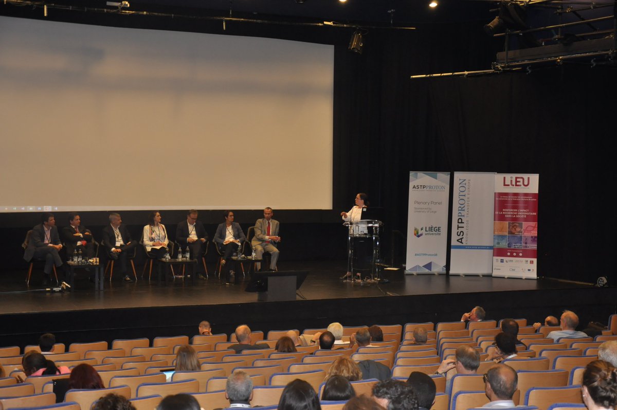 ReseauLieu's tweet photo. Plenary panel #ASTPProton18 "Proof of concept Funding for Innovations" @ASTPProton @ReseauLieu https://t.co/8HuYX7wNxA
