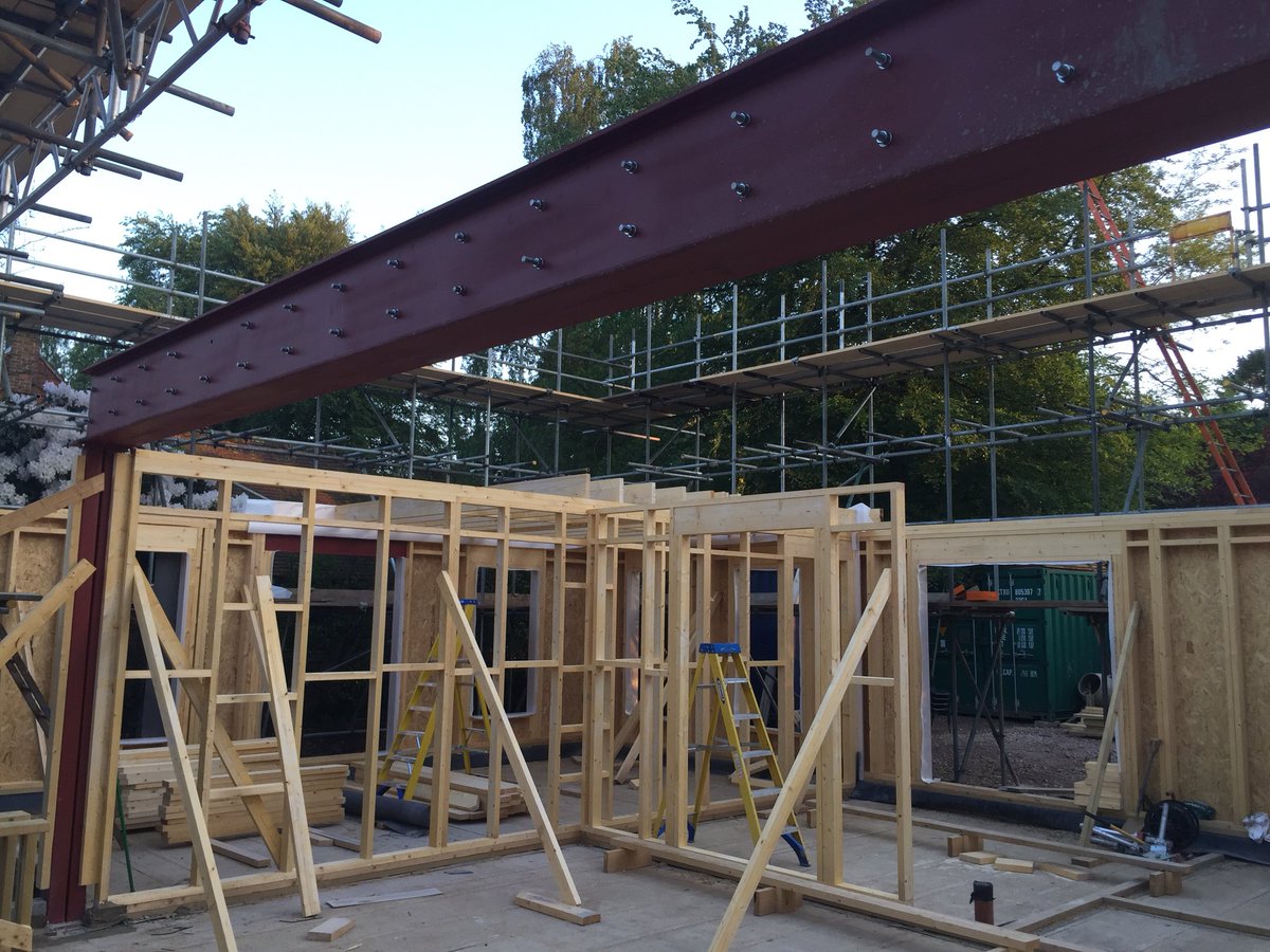 broxholm_KT20's tweet image. Big milestone at Broxholm this week - the steel supports (providing the load bearing capacity for Juliets shoe collection) have been anchored into position. Great progress by Ben and team @ba_bespokehomes on the ground floor panels #selfbuild #ImeldaMarcos