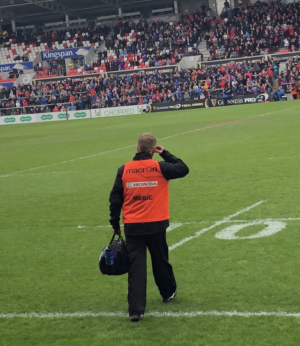 Gareth Robinson (@ggphysio) on Twitter photo Last Sunday...and 18 seasons later...my final whistle. Goodbye and thankyou to all <a href="/UlsterRugby/">Ulster Rugby</a> and our amazing supporters. I will miss you. Keep standing up and remembering Nevin. GG Last Sunday...and 18 seasons later...my final whistle. Goodbye and thankyou to all <a href="/UlsterRugby/">Ulster Rugby</a> and our amazing supporters. I will miss you. Keep standing up and remembering Nevin. GG
