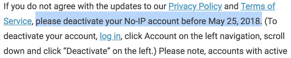 igama's tweet image. The best GDPR email so far, received on 25 May 2018, 02:21. #gdprfail