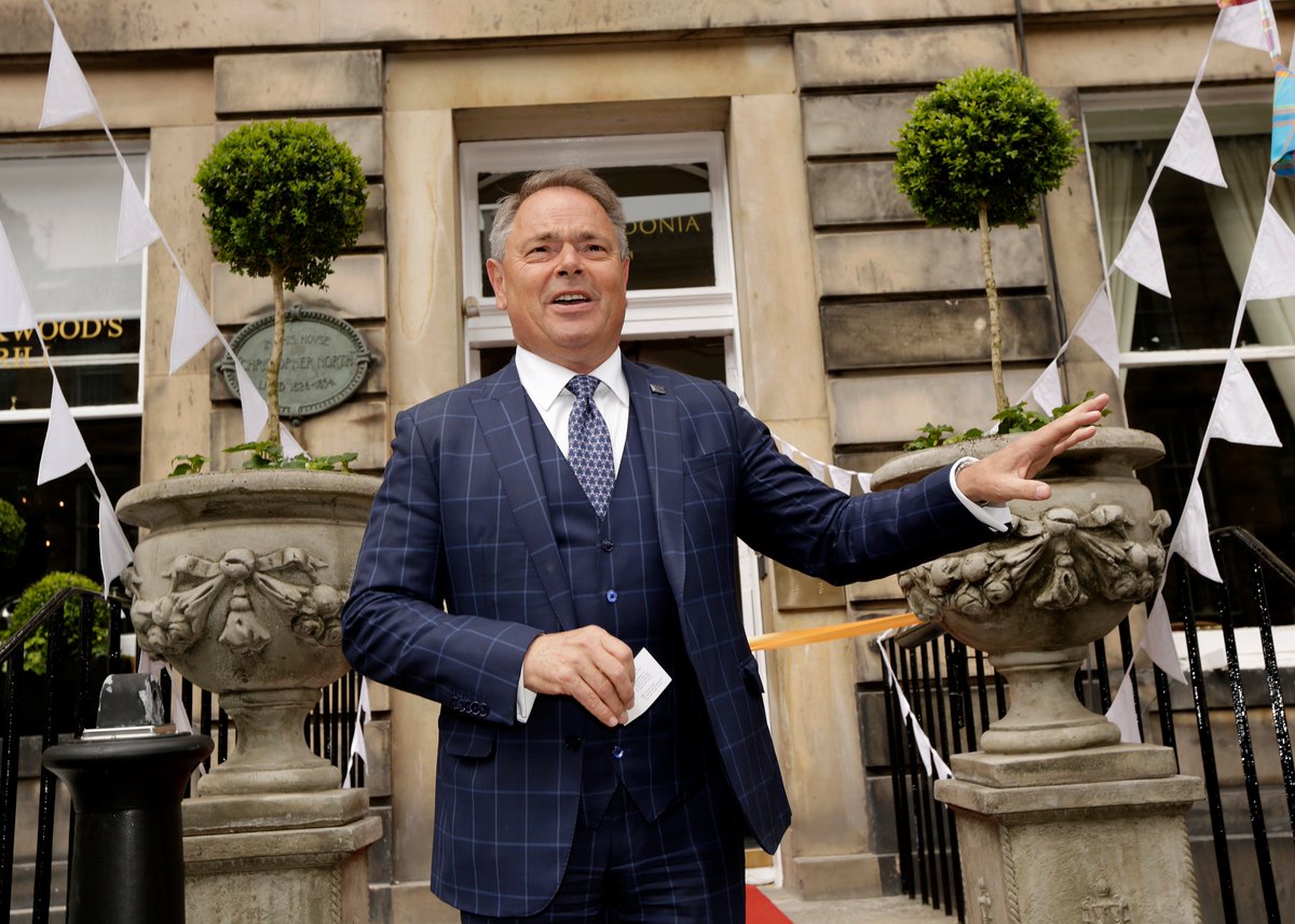 Such an honour to cut the ribbon on the re-opening of <a href="/NiraCaledonia/">Nira Caledonia</a> after their 9 month refurbishment. Thank you for having me.