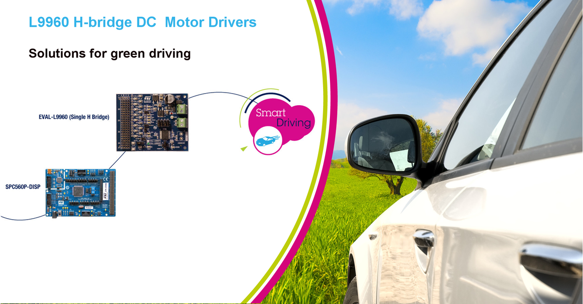 ST_World's tweet image. See our solution for electronic throttle control in high precision drive-by-wire (DBW) 12V powertrain systems #drivebywire #smartdriving #powertrain #dualhbridge ow.ly/Fe6x30jvr4R