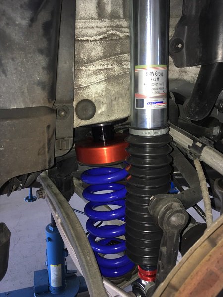 うしざき F M4にsachs Performance Coilover Kit キャンペーン中 T Co 8svcrdcphm を装着 午前中にお預りして夜まで その間に京都観光を楽しんで来られました Bmw Assist Laptorr F M4 Sachs ザックス 車高調 ローダウン