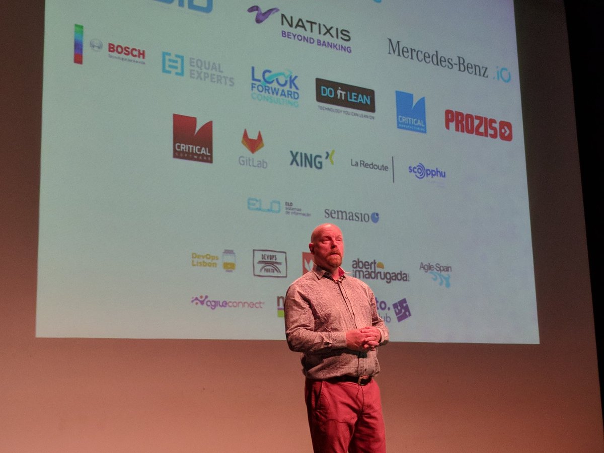 metayoda's tweet image. @agilept #agilept @KentBeck giving opening at Agile Portugal.  Discussing the importance of having &quot;Skin in the Game&quot;. Points out that this is overlooked alot and we should consider our feedback loops to help make better decisions.