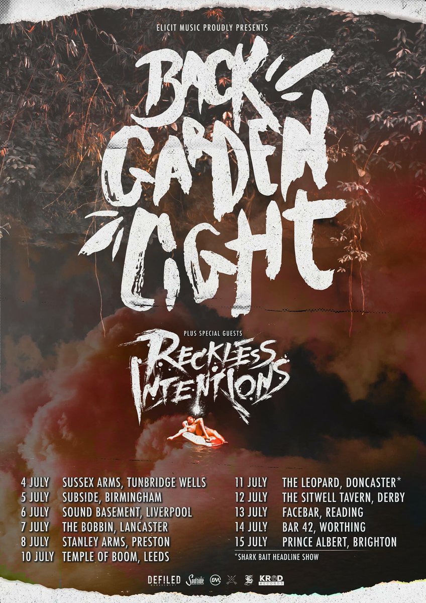🇬🇧 UK tour with our good friends from @recklessband_UK Really excited for this one !