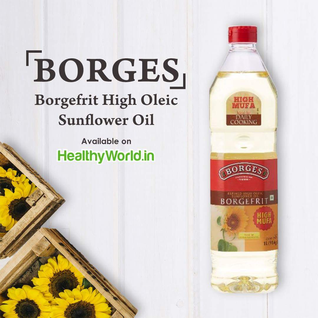 healthyworld's tweet photo. Borges Borgefrit High Oleic Sunflower Oil is back in stock.

#HealthyWorld #SunflowerOil #FridayFeels  #WeekendVibes https://t.co/sbo5HoBDRY