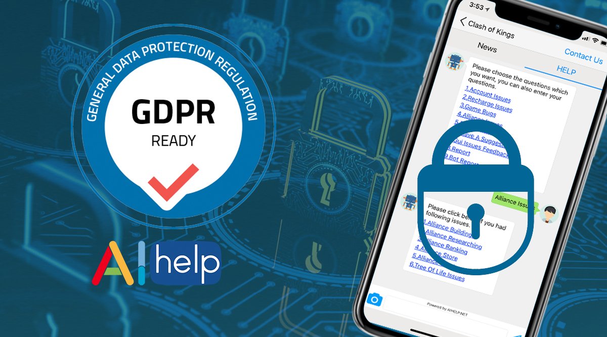 AIhelp1's tweet image. According to the new regulations of GDPR which came into effect on 25th of May, we announce significant updates to AIHelp&apos;s Privacy Policy. Check it out. bit.ly/2GPT1my 
#GDPR #AI #AIHelp #CX #Chatbot #CustServ
