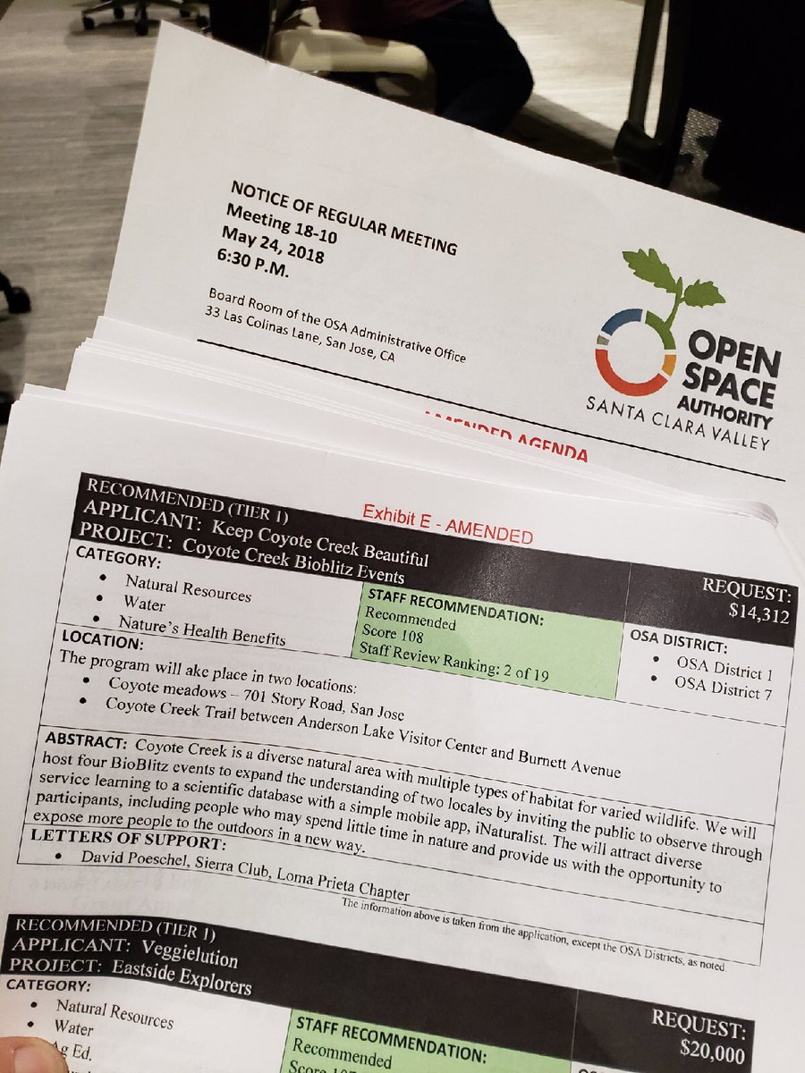 Veggielution's tweet photo. Thanks to @OpenSpaceSCC we’ll be able to host more #EastsideExplorers from local Middle Schools next year. We are honored to be on this list of amazing nonprofits doing great work in Environmental Education in Santa Clara County. #community #stewards #environmentalEE #urbanfarm https://t.co/zLKnJvx1HA