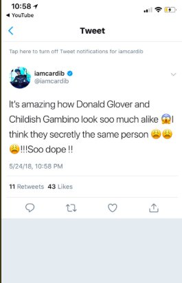 Donald Glover and Childish Gambino 