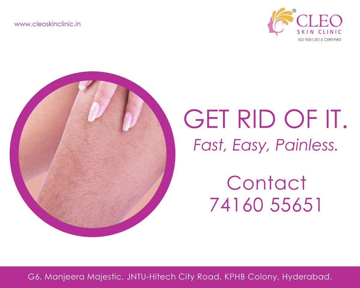 Cleo Skin Clinic On Twitter Fast Easy And Painless Get