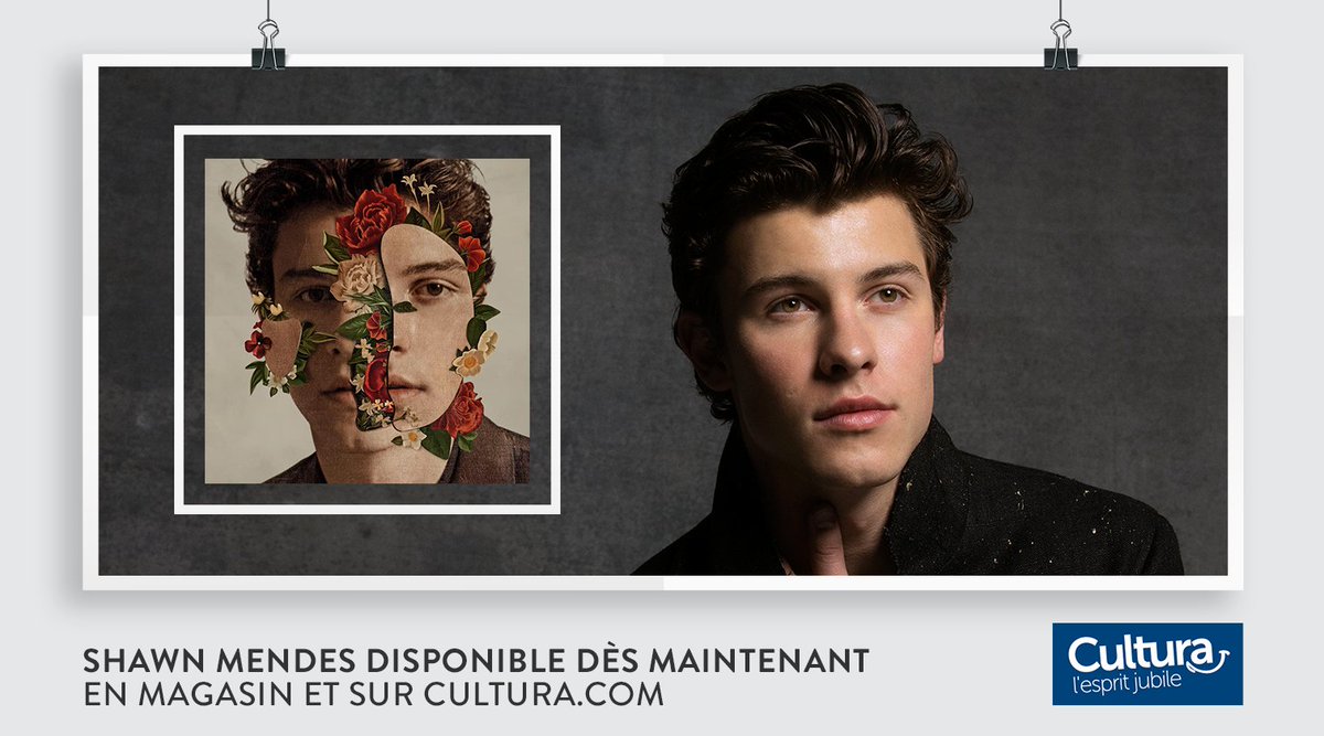 Cultura's tweet photo. À l'occasion de la sortie de #ShawnMendesTheAlbum, nous avons 10 exemplaires dédicacés à vous faire gagner ! RT + Follow pour participer 💫 → https://t.co/ZVT6aR6UEs https://t.co/CvsqmMHwTM
