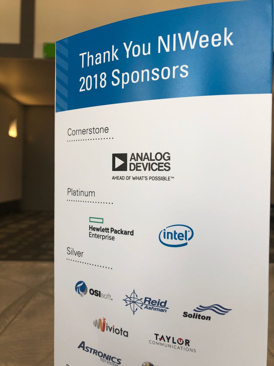 SolitonTech's tweet photo. Nice turn-up for #NIWeek2018. A big thank you to @NIglobal for organizing yet another successful NIWeek event! See you next year! Keep unlocking the impossible to add business value and call on us anytime. #SolitonTech #NIWeek #Sponsors #FutureFaster #Standardization #LabVIEW https://t.co/uWkD1Dn1HL