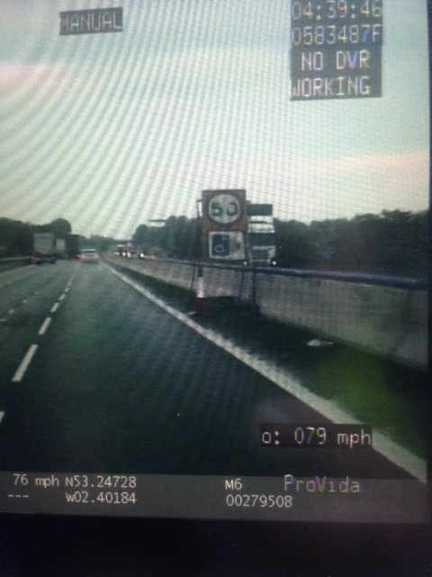 NWmwaypolice's tweet image. White Range Rover in the road works section. Running late for the ferry with young family on board.  

Not a good Idea when you have a Police vehicle with one of our #Interceptors  #MO18 behind you! 

Driver reported