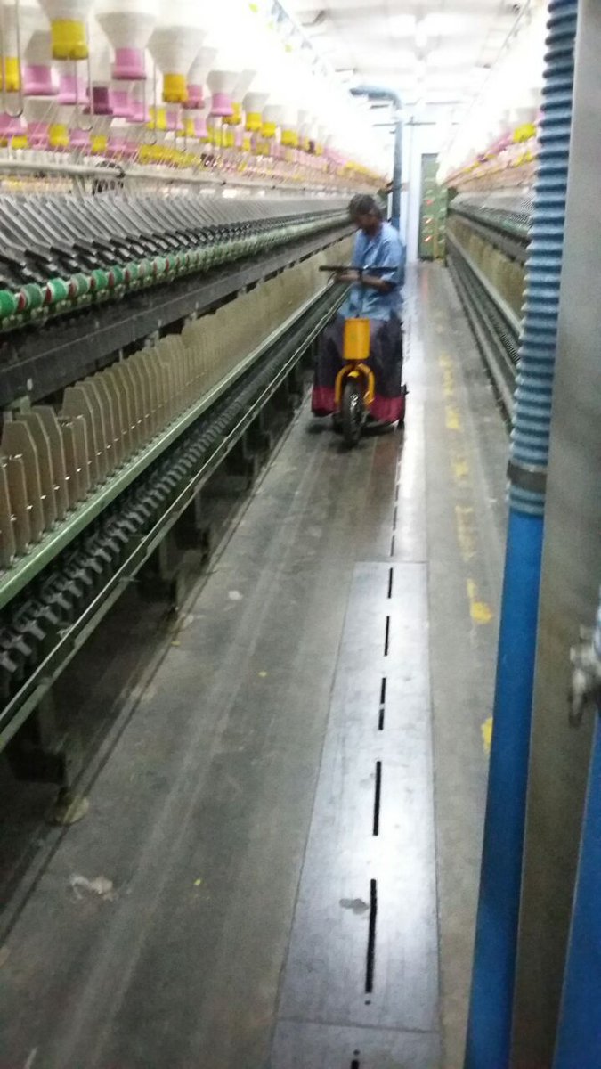 ampereebikes's tweet photo. Trisul -A productivity enhancer for spinning mills https://t.co/O8TK974c6m