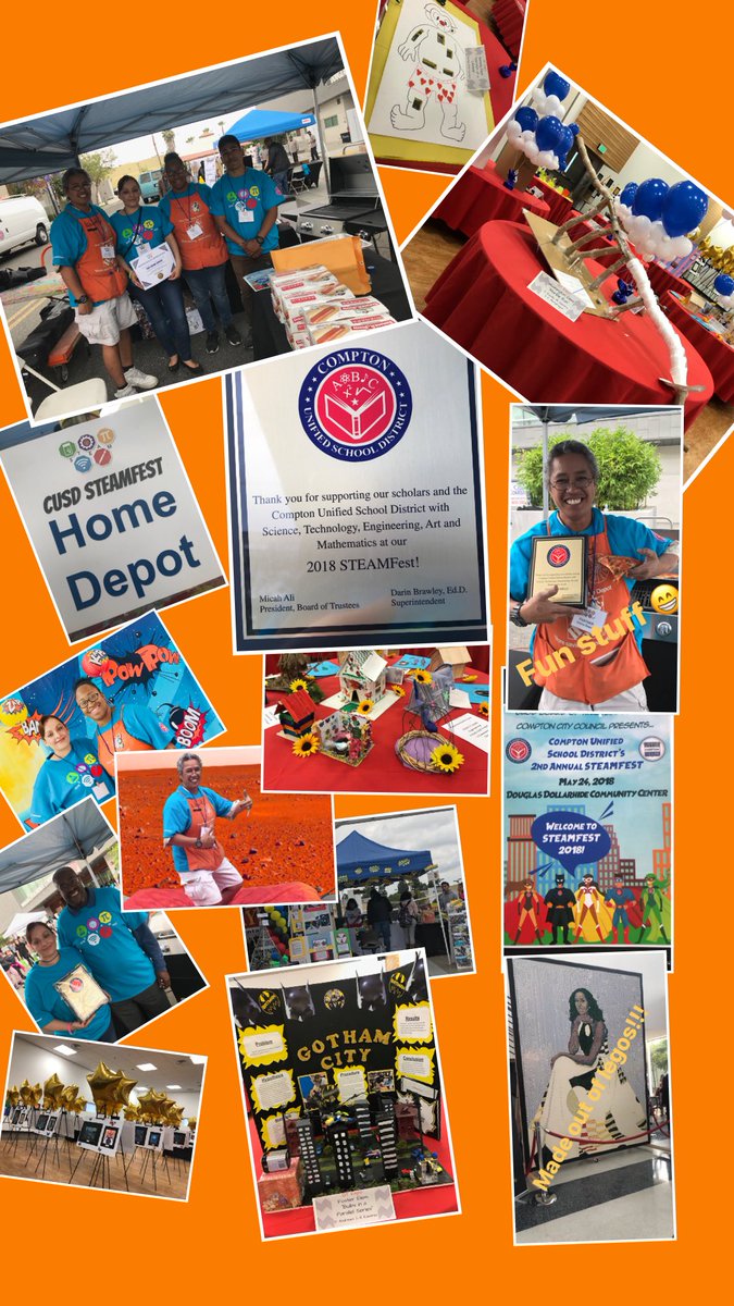 CGuevara2608's tweet photo. “Supporting Compton Unified School District” #2ndyear #steamfest2018 #kidsworkshop @Compton1858 @Edward_1858HD https://t.co/jlAGQbSafi