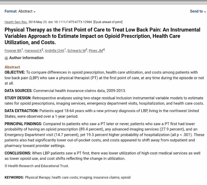 GGPA17's tweet image. Again #physiotherapy &amp;amp; #ExerciseWorks best when it&apos;s 1st choice treatment ..#Physiotherapy is better option over #Painkillers .It can save us from #Opioids  #Epidemics 
@exerciseworks 
@PhysioMeScience 
@MoHFW_INDIA 
@GujHFWDept 
@IasAlok