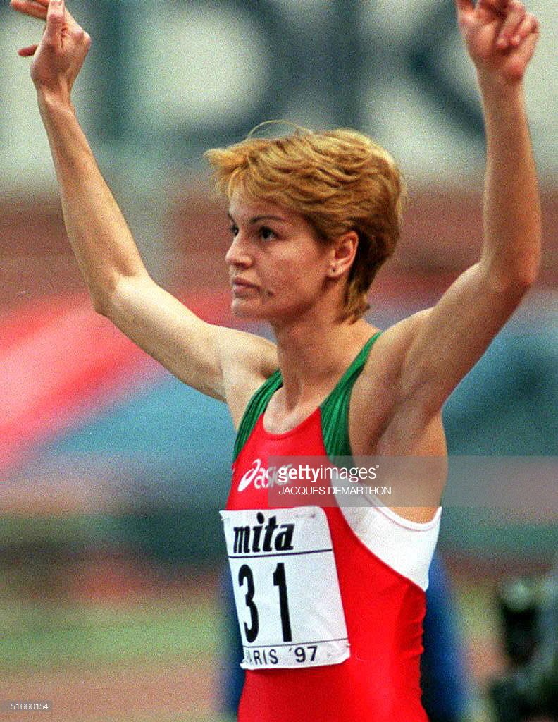 Happy birthday Stefka Kostadinova(born 25.5.1965)
Her world record of 2.09 meters has stood since 1987! 