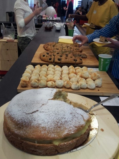 Our creative talk is about to start after this delicious breakfast. Stay tuned for more.
#creativemorning 
#Helsinki