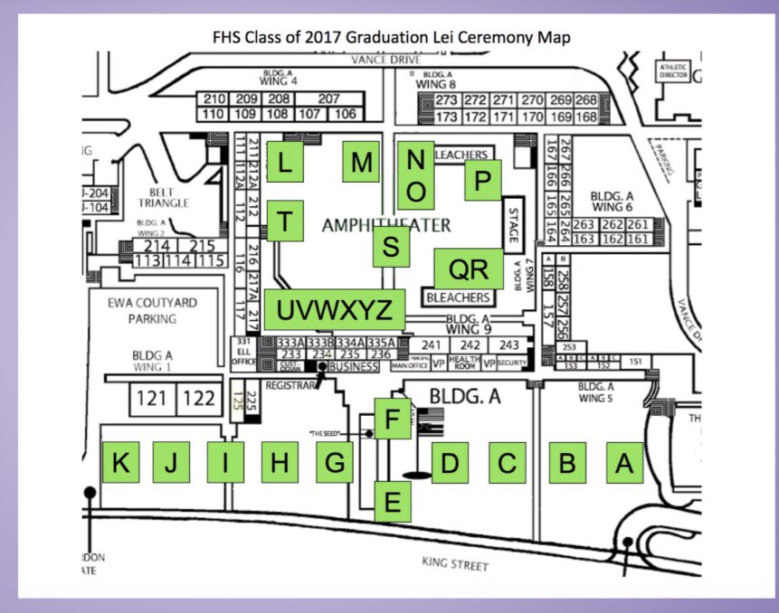 Govs2018's tweet photo. 🚨GRADUATION LEI  CEREMONY MAP🚨 https://t.co/t0JUcT7q3Z