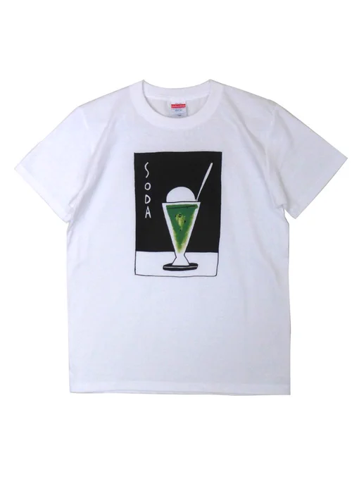 Tシャツいろいろです。ソーダ、チューハイ、盆踊りマップ、餃子の皮。https://t.co/MoyF6DK0Zp 