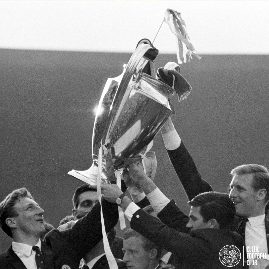 CelticFC's tweet photo. 🗓️ #OnThisDay in 1967, Celtic Football Club were crowned Champions of Europe!

Eleven local Bhoys became legends with a 2-1 win over @Inter in Lisbon. 🦁 https://t.co/NfDCEIc4HQ