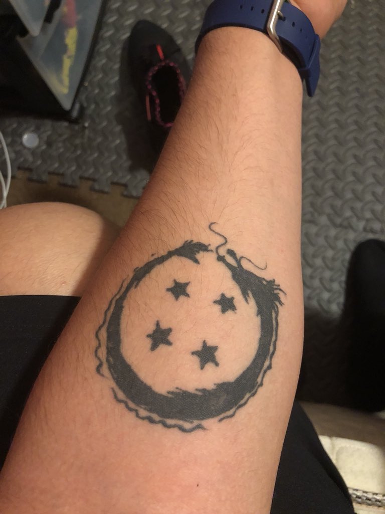 4 Star Dragonball Tattoo