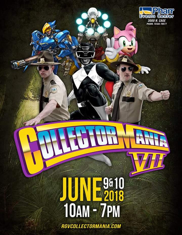 CollectorManiaV's tweet photo. It's almost that time! We're ready . Are you? Collectormania VII happening this coming month. Tickets on sale now at ticketmaster locations and the pahre Event center box office. 👏😎 https://t.co/eXcJGl2hfd