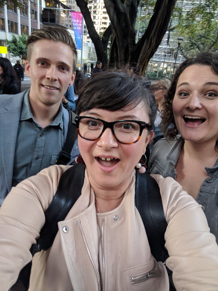 kellytagalan's tweet photo. When you get the band back together...
@iwedlock great to see you and hear about your awesome work. @nicola_curnow whataface. 😋👍❤️ https://t.co/jukMHiSkmw