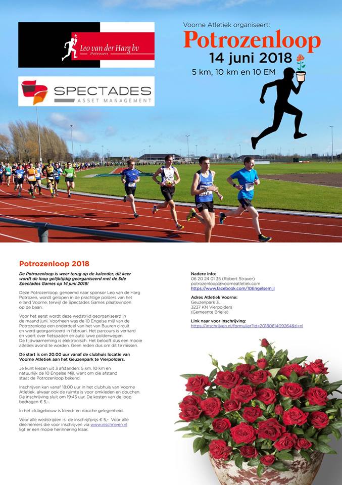 H_deWit's tweet photo. 14 juni organiseert Voorne Atletiek de 5e Spectades Games. Dit keer in combinatie met de Potrozenloop. Baanatletiek maar ook een 5km, 10km of 10EM door de polders van Voorne.  Inschrijven kan via https://t.co/Z1oRfsmrgf of https://t.co/MrfBK5atpx @Spectades @VoorneAtletiek https://t.co/NoFrH8ySog
