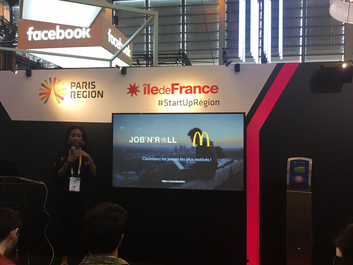 PepiteFrance's tweet photo. #VivaTech2018 Les startups du programme Pepite Starter IDF pitch à #VivaTech stand @iledefrance @Jobnroll1 https://t.co/RXpH5g6uwF