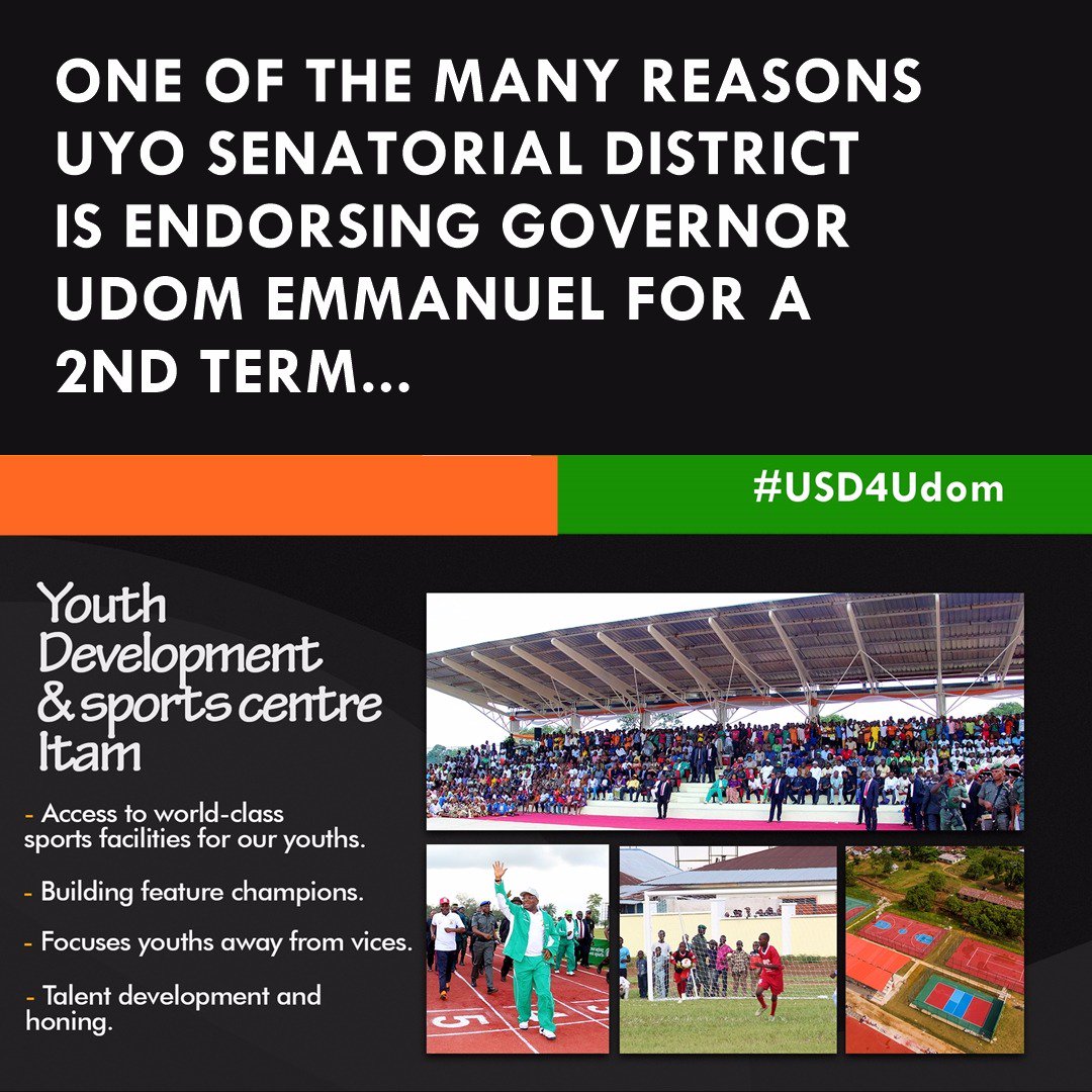 solo4god's tweet photo. Governor @MrUdomEmmanuel is building future champions. #USD4Udom https://t.co/Pv5ShOCmWy