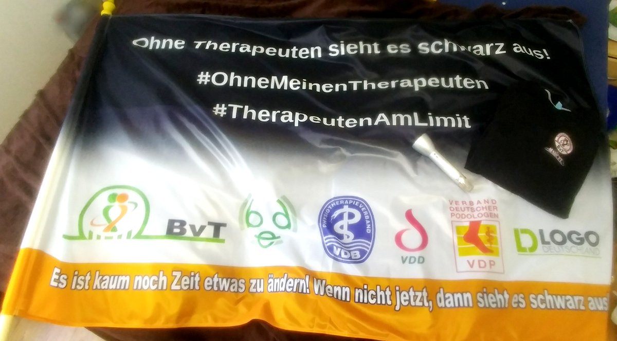 PLittek's tweet photo. Und was macht ihr am 26.5.18?

Demo-T-Shirt - Check
Mikrophon - Check
Fahne - Check

#OhnemeinenPhysiotherapeuten https://t.co/eNQDhkBiSQ