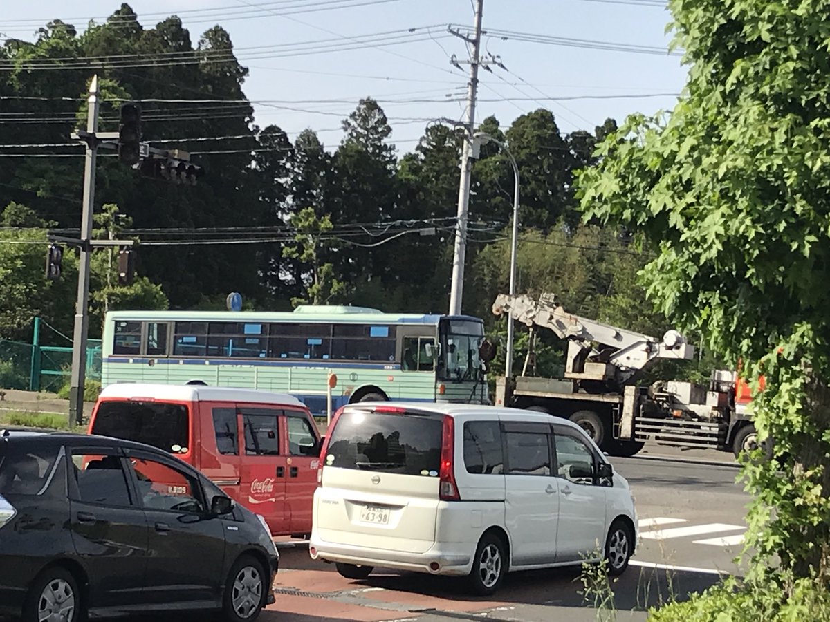 ばすにこ バス垢 那智が丘入口バス停付近で 仙台市営の7eが廃車回送されているのを目撃