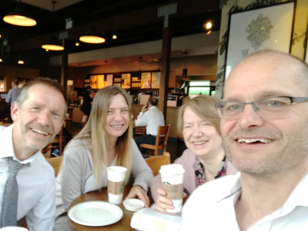 AndyBarclayWatt's tweet image. Always love starting Friday mornings with these guys @Starbucks #WiredAndFired