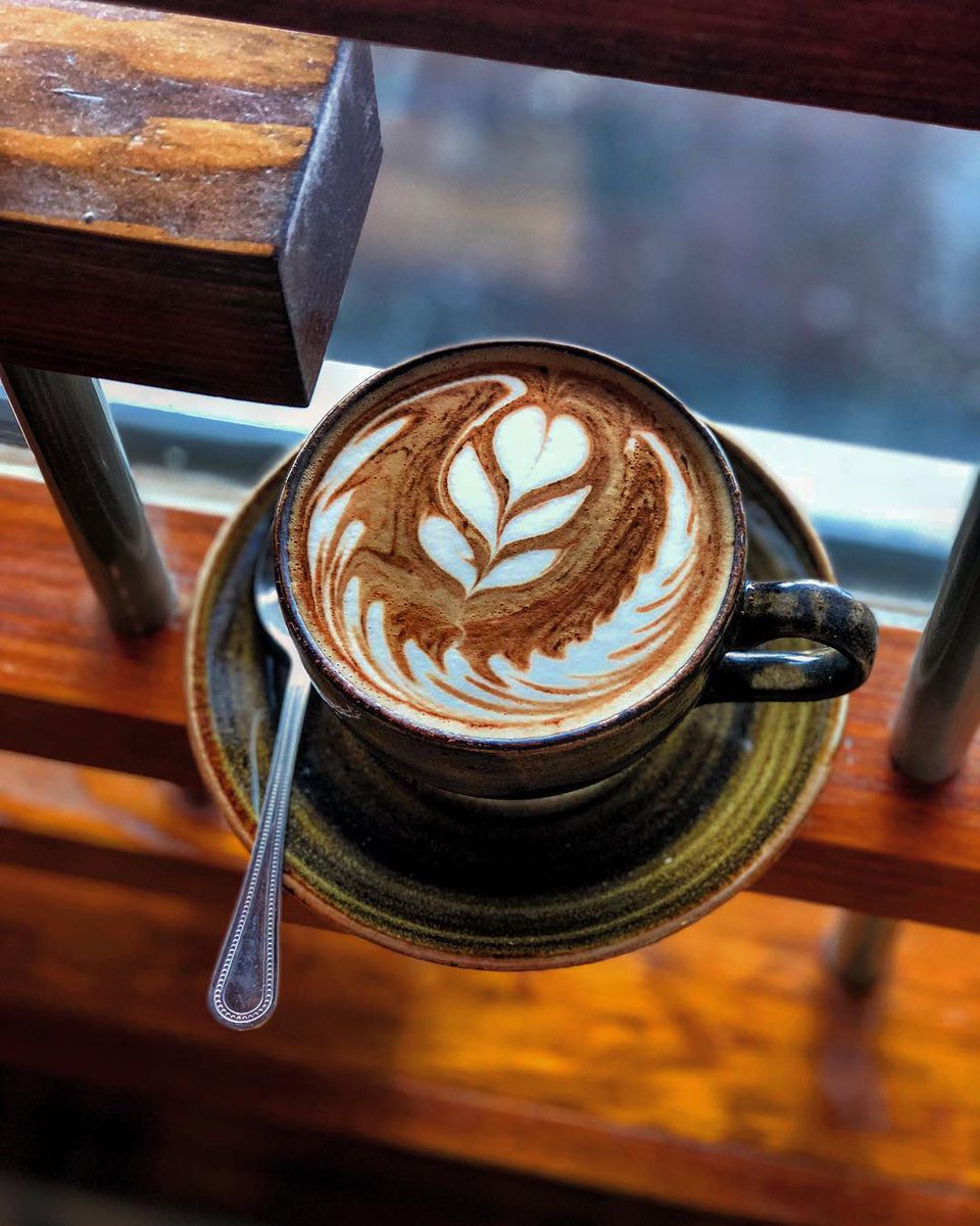 Exactly what your morning was missing; a wave tulip Mocha.